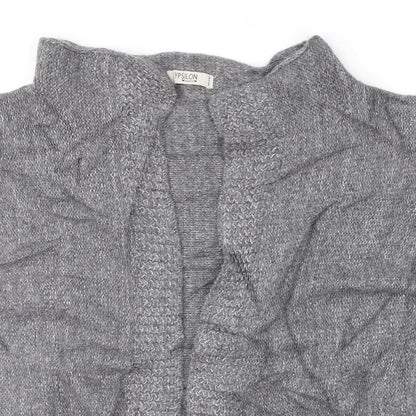 YPSILON Womens Grey   Cardigan Jumper Size 12