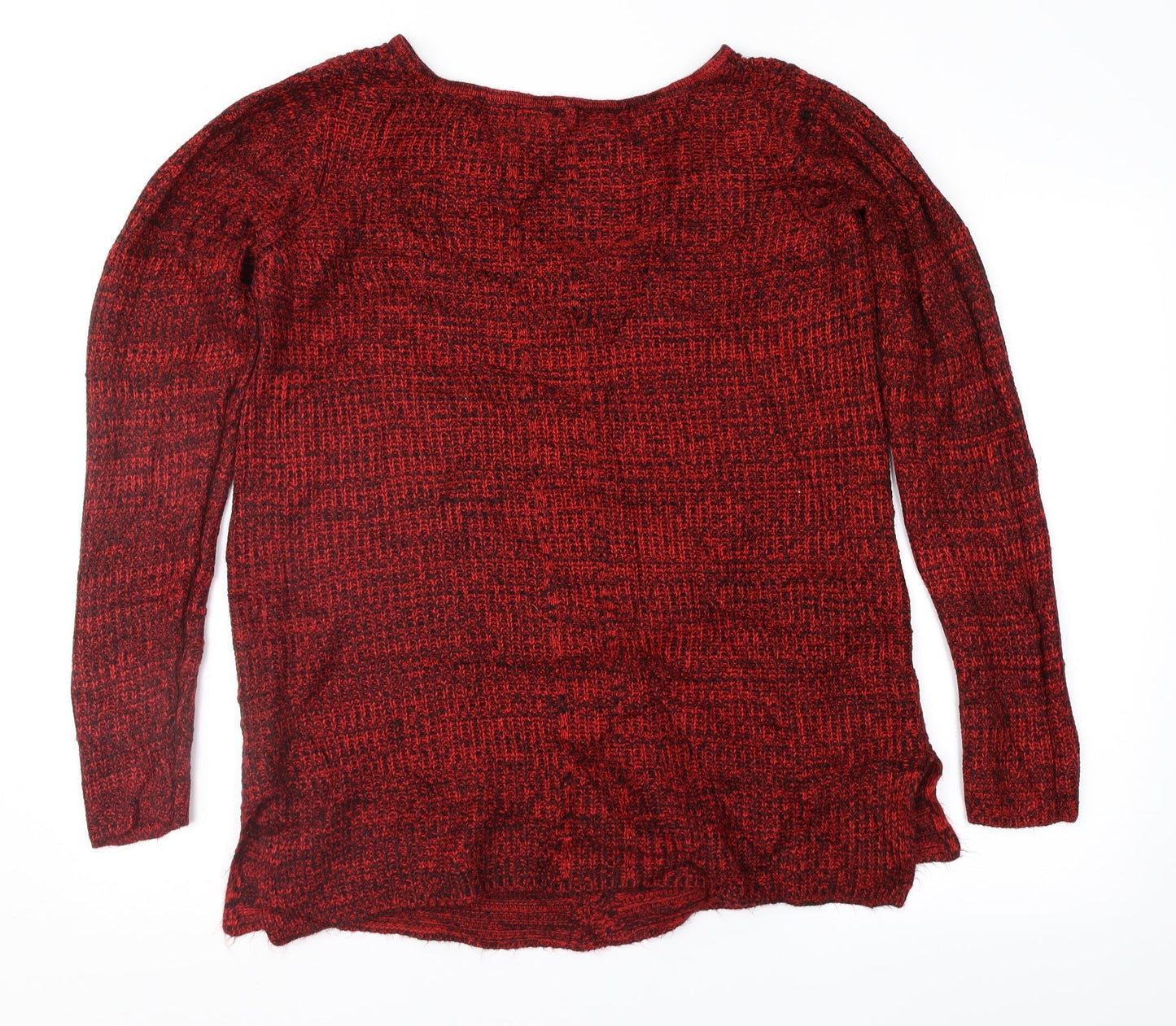Design 365 Womens Red   Pullover Jumper Size M
