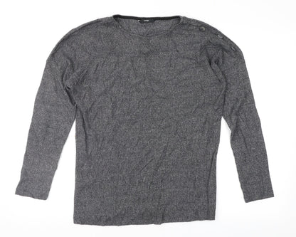 Preloved George Womens Grey   Pullover Jumper Size 8 - Front