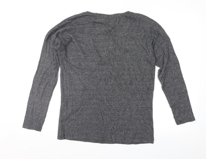 Preloved George Womens Grey   Pullover Jumper Size 8 - Back