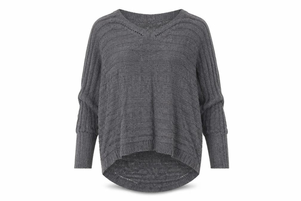 New Look Womens Grey   Pullover Jumper Size M