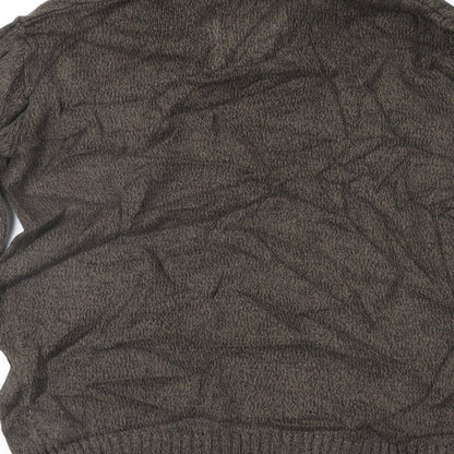 Preloved H&M Mens Brown   Pullover Jumper Size M - Label