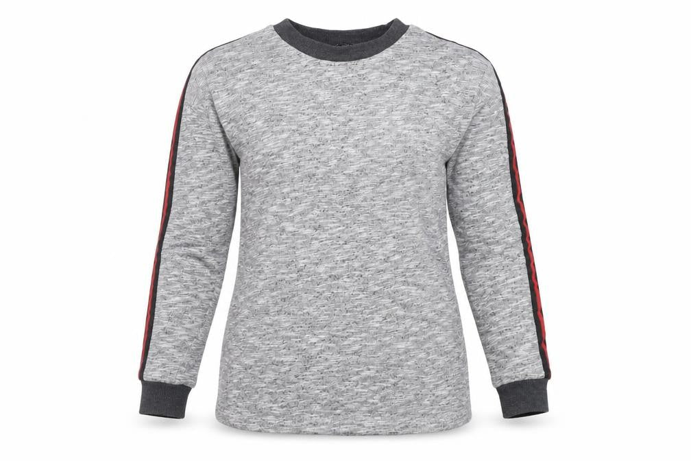 Peacocks Womens Grey Geometric  Pullover Jumper Size 10