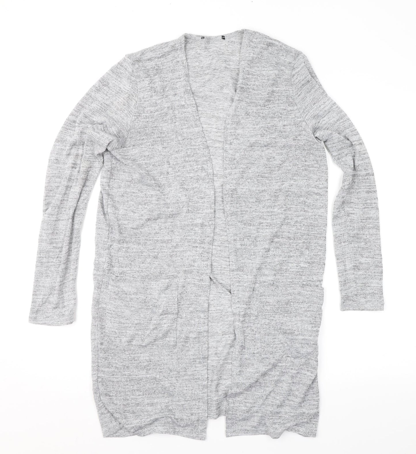 New Look Womens Grey   Cardigan Jumper Size S