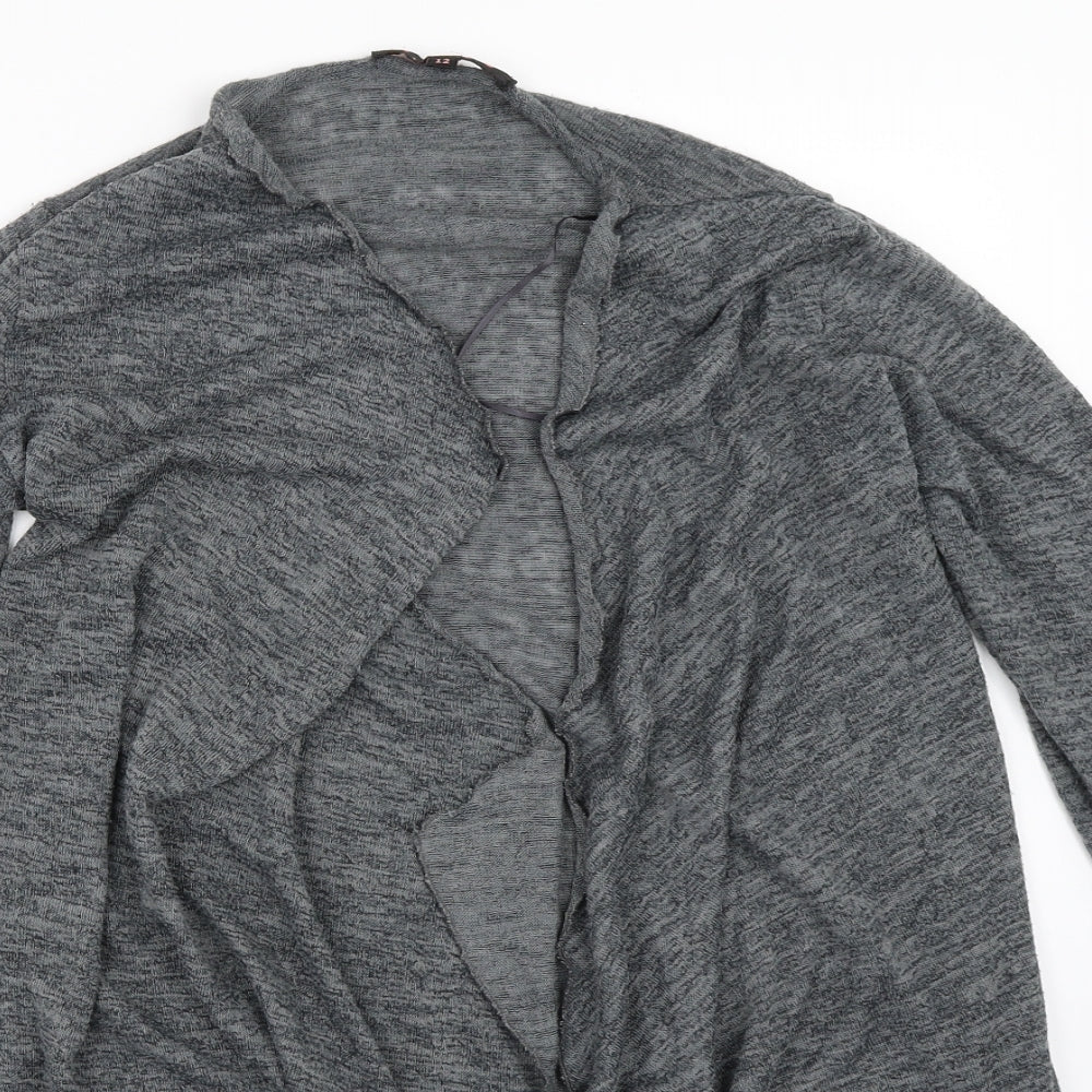 Miso Womens Grey   Cardigan Jumper Size 12