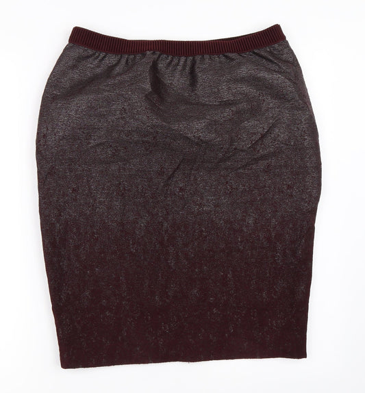 H&M Womens Red   Straight & Pencil Skirt Size 38
