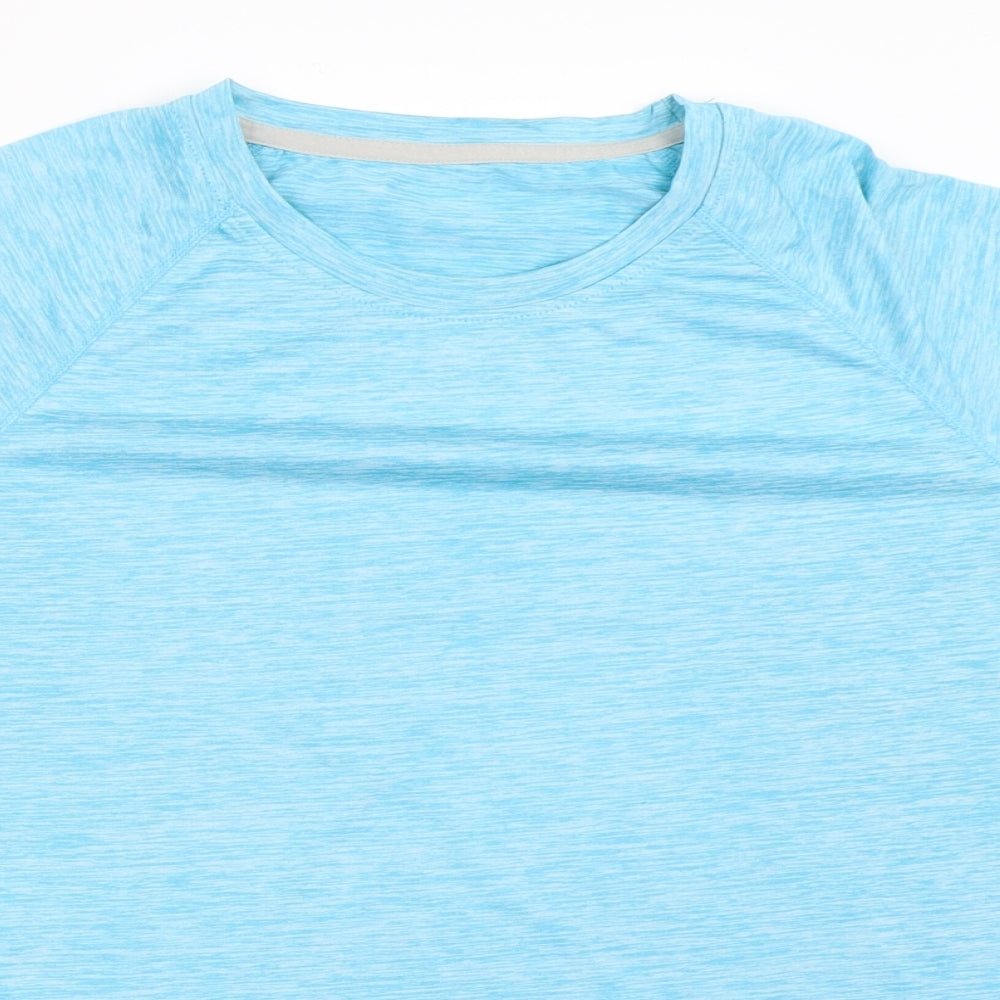 Preworn Womens Blue   Basic T-Shirt Size M