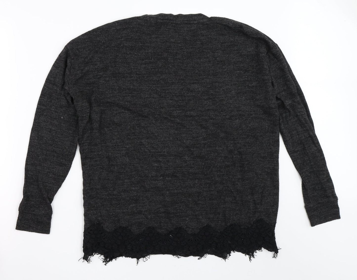 F&F Womens Grey   Pullover Jumper Size 10