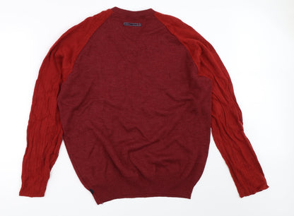 Vans Mens Red   Pullover Jumper Size L