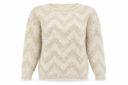 Katsuiti Womens Beige   Pullover Jumper Size M