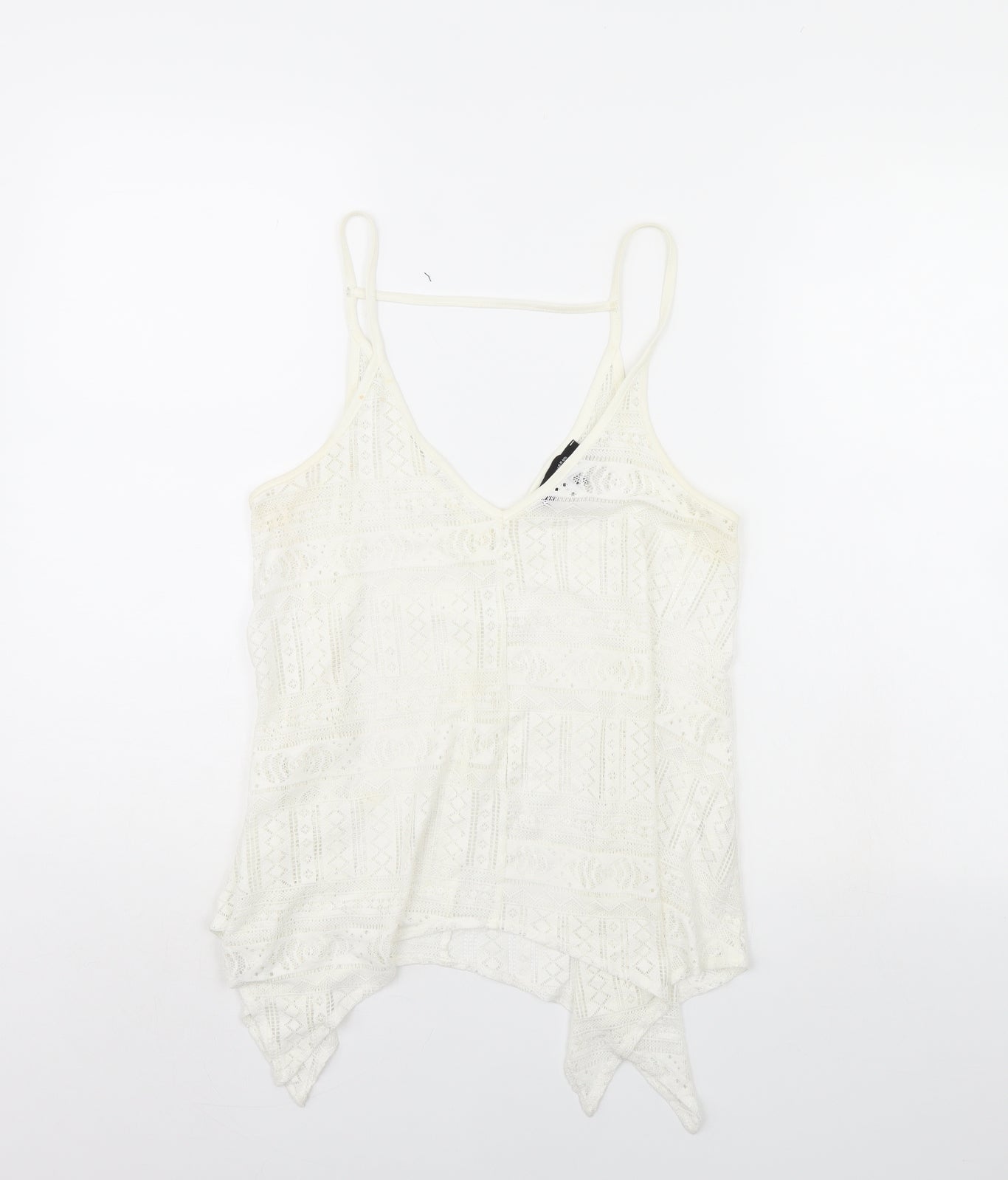 Atmosphere Womens Ivory   Basic Tank Size 8