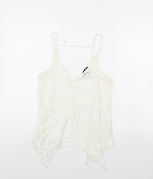 Atmosphere Womens Ivory   Basic Tank Size 8