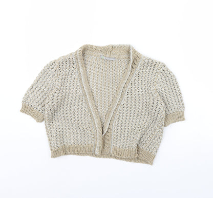 Marks & Spencer Womens Gold   Jacket  Size 12