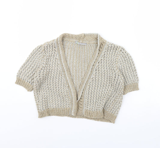 m&s Womens Gold   Jacket  Size 12
