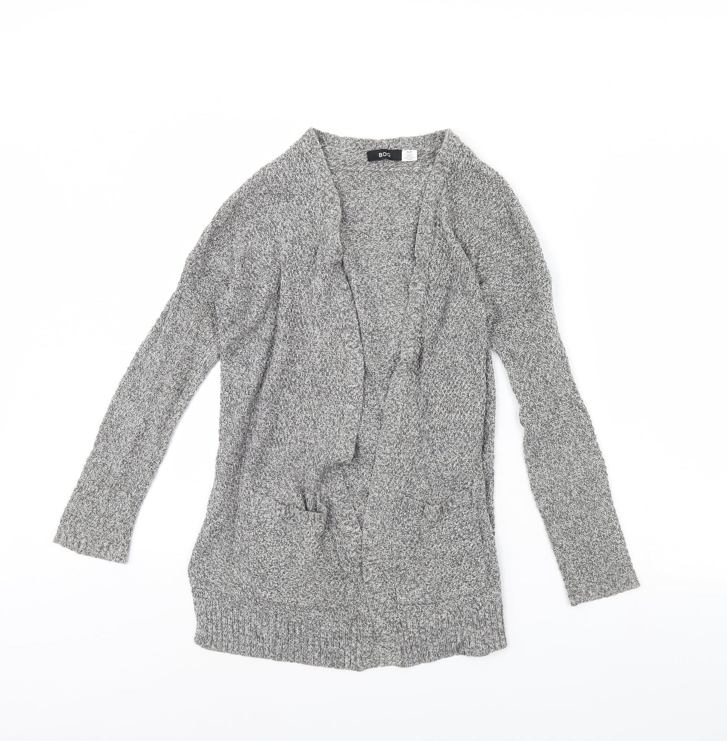 BDG Womens Grey   Cardigan Jumper Size S