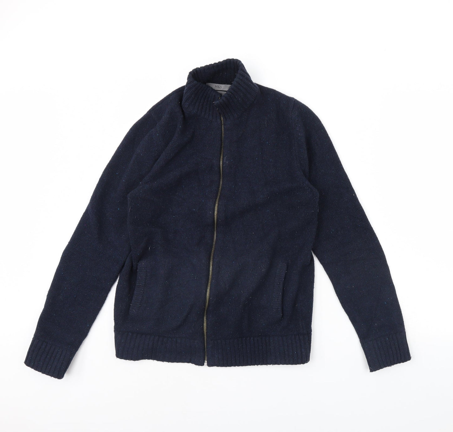 M&S Mens Blue   Jacket  Size S