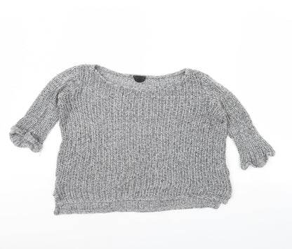 Topshop Womens Grey   Pullover Jumper Size 10