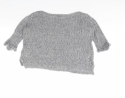 Topshop Womens Grey   Pullover Jumper Size 10