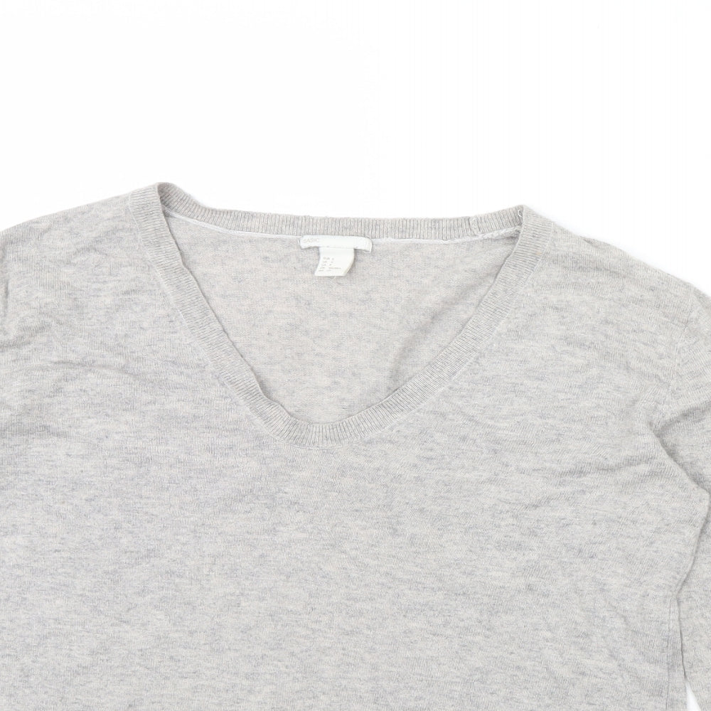 H&M Womens Grey   Pullover Jumper Size S