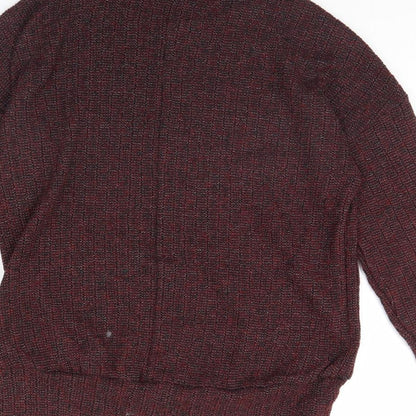 Topshop Womens Red   Pullover Jumper Size 6
