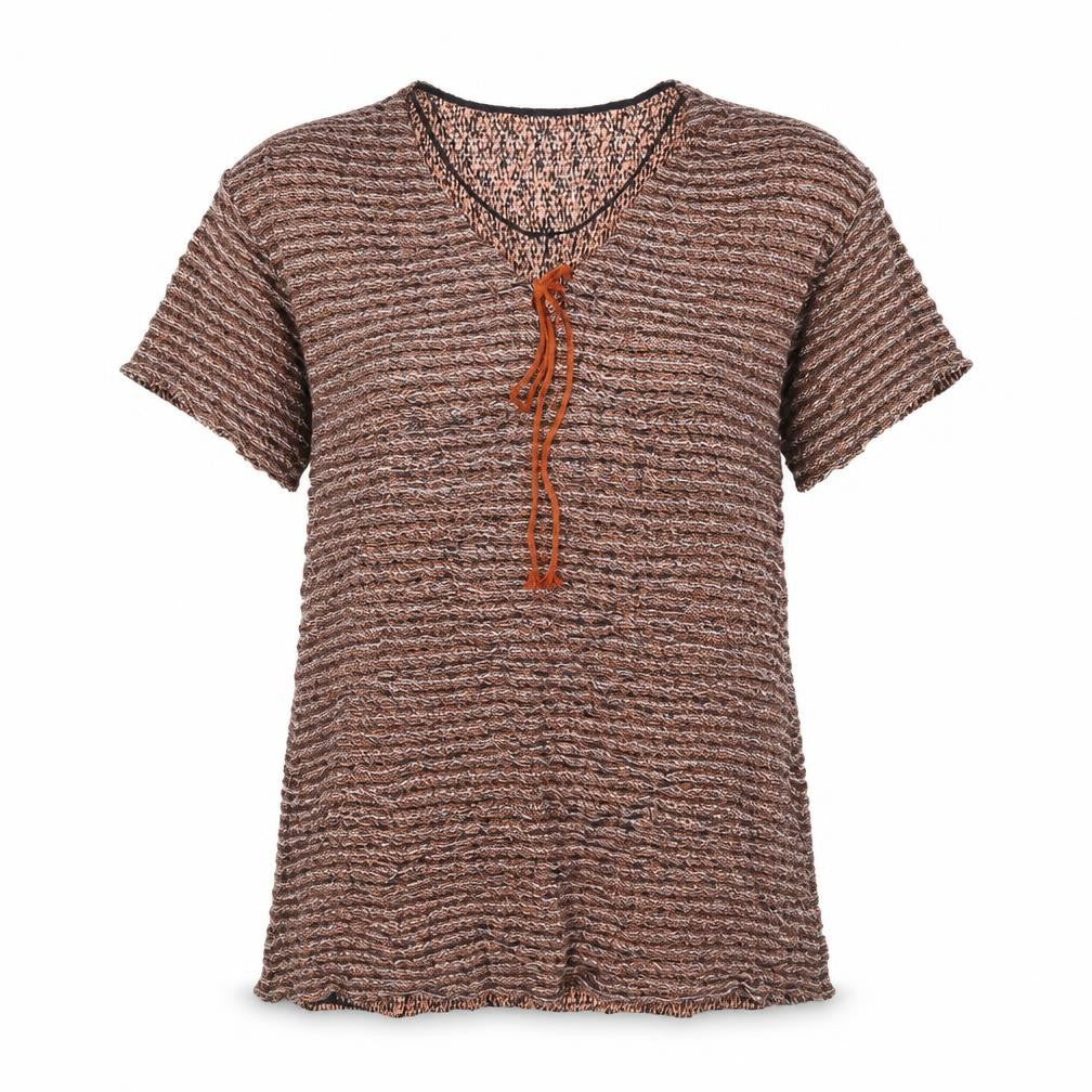 Zara Womens Brown Striped  Mini  Size S