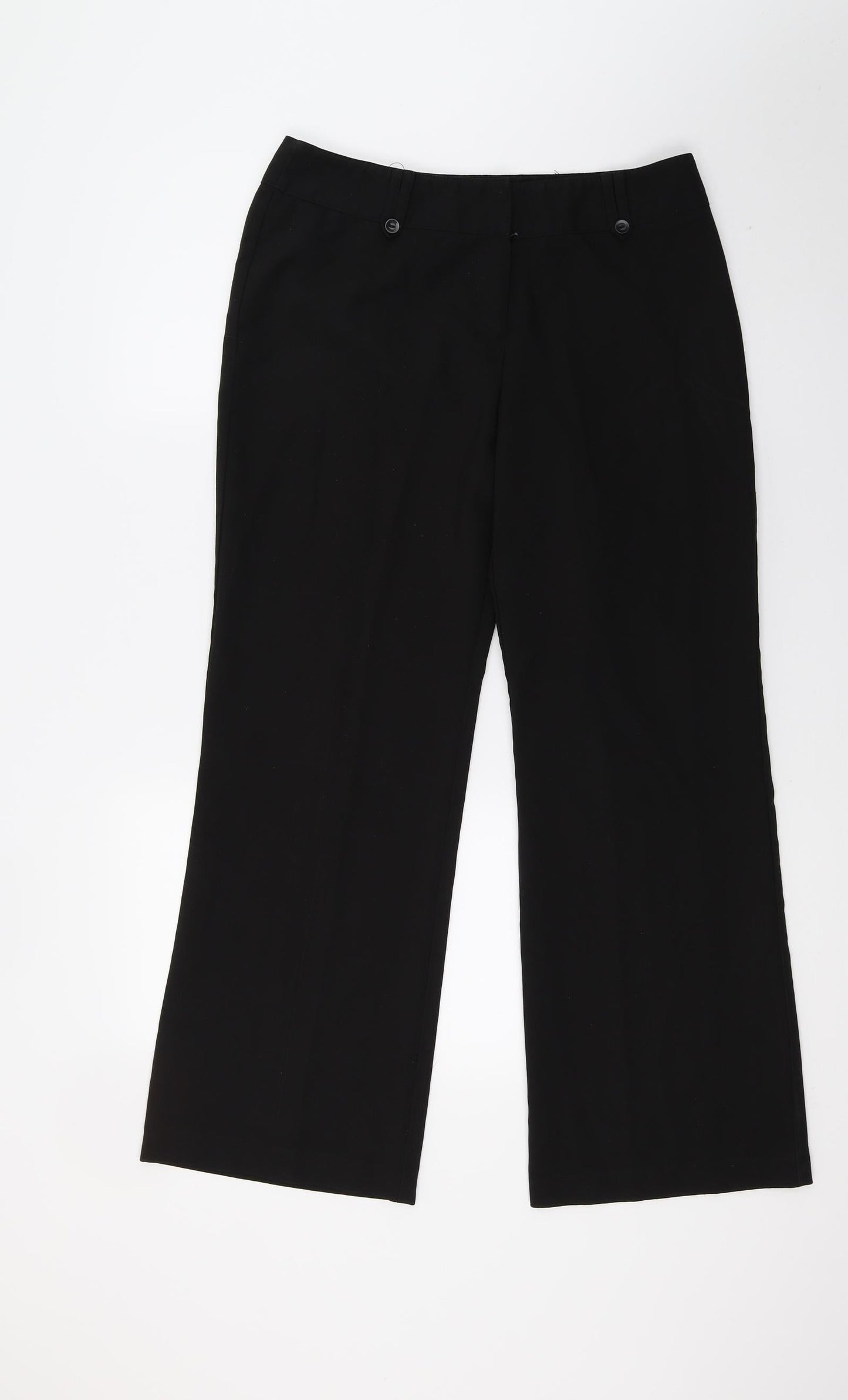 Dorothy Perkins Womens Black   Trousers  Size 12 L26 in