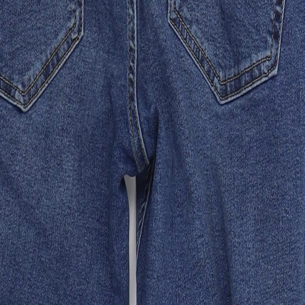 Topshop Womens Blue  Denim Skinny Jeans Size 10 L26 in