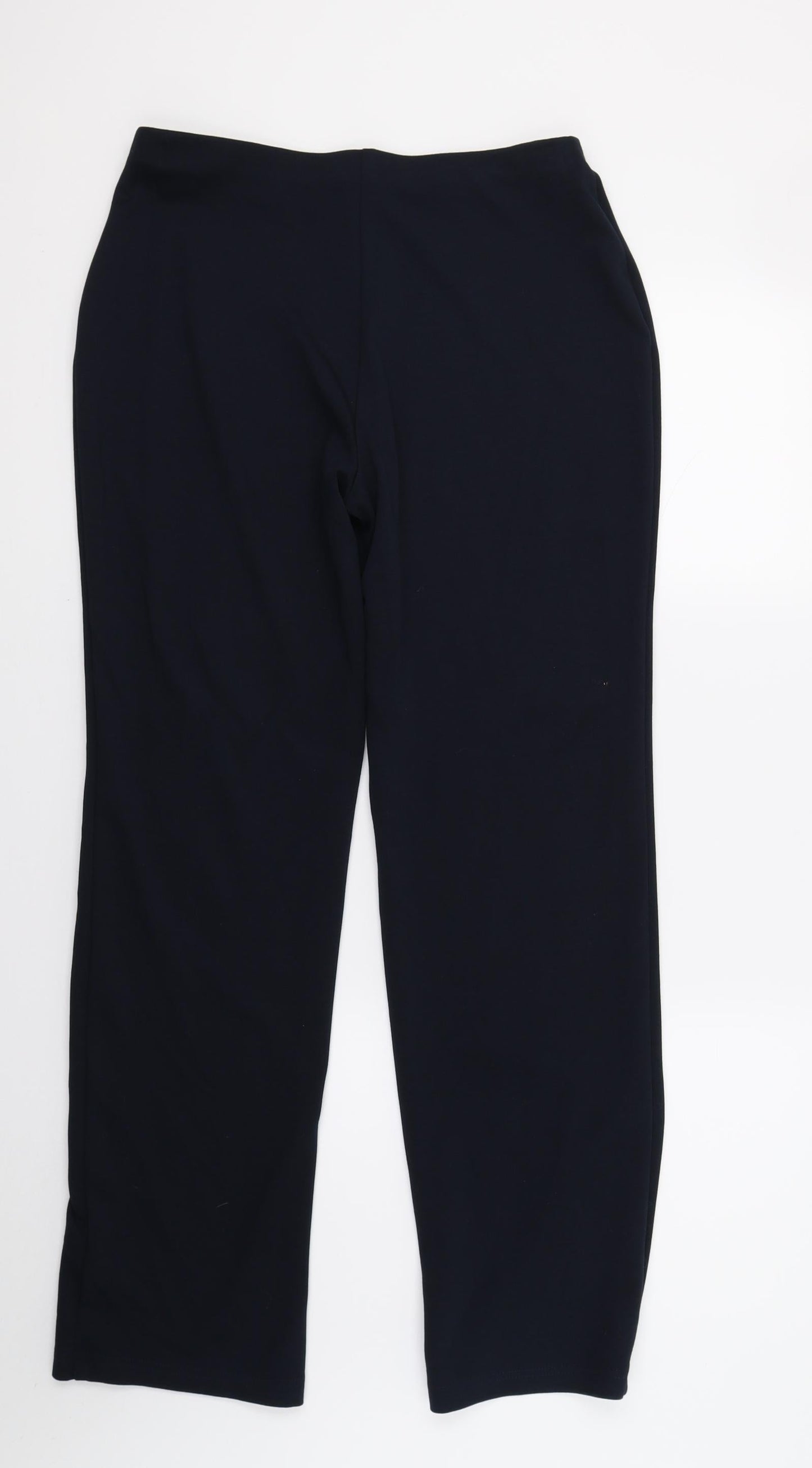 Marks and Spencer Womens Blue   Trousers  Size 10 L27 in