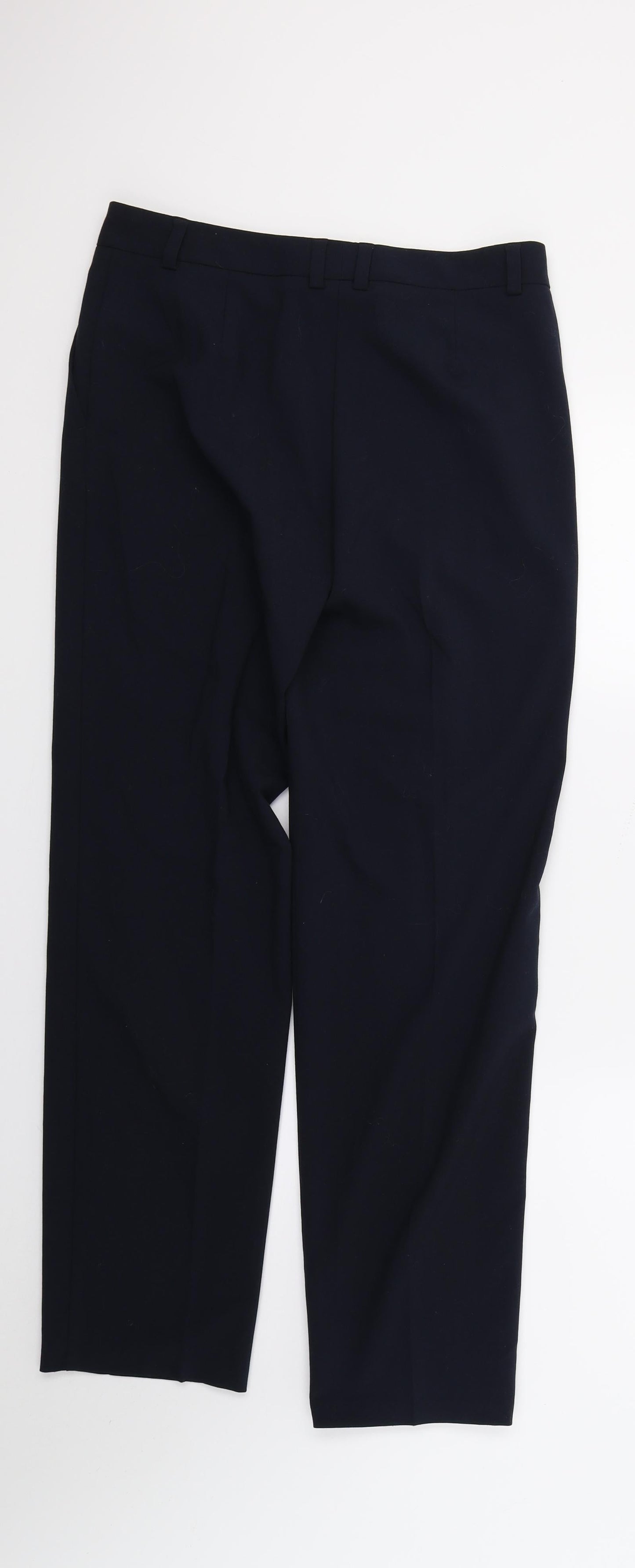 Marks and Spencer Womens Blue   Trousers  Size 10 L26 in