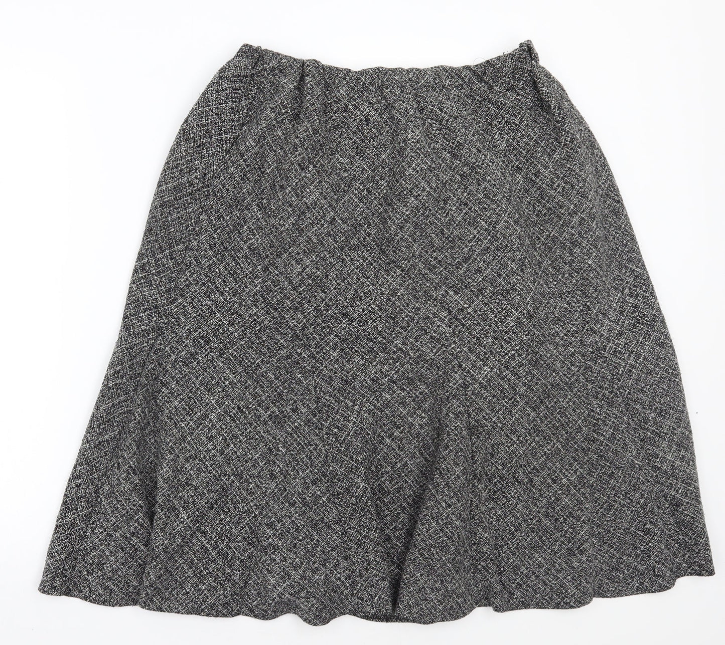 Preworn Womens Black   A-Line Skirt