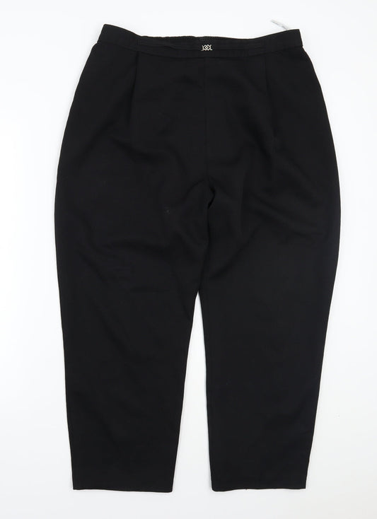 Berkeley Womens Black   Trousers  Size 18 L24 in