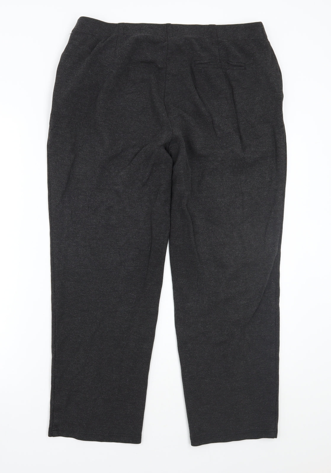 Marks and Spencer Womens Grey   Trousers  Size 16 L24 in