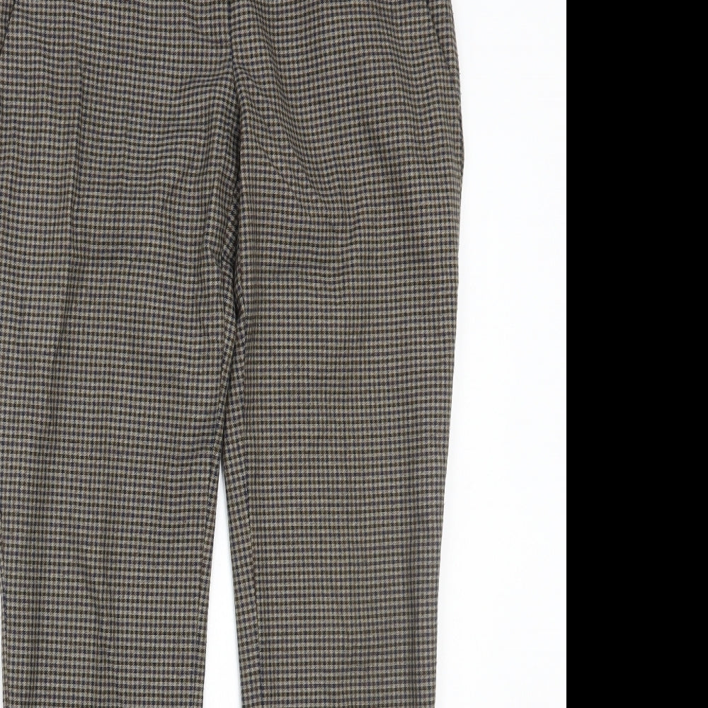 Zara Womens Brown   Trousers  Size S L28 in