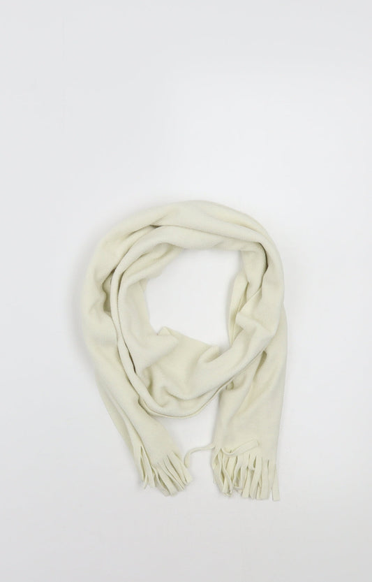 Preworn Womens White    Scarf