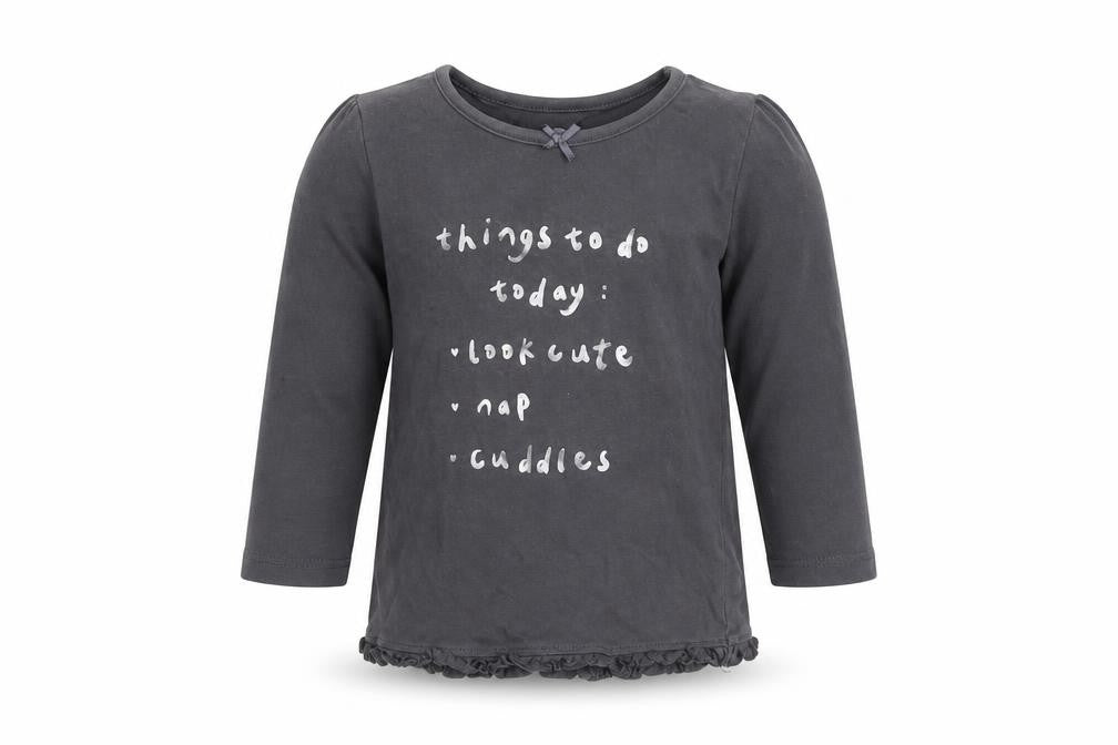 George Baby Grey   Basic T-Shirt Size 9-12 Months