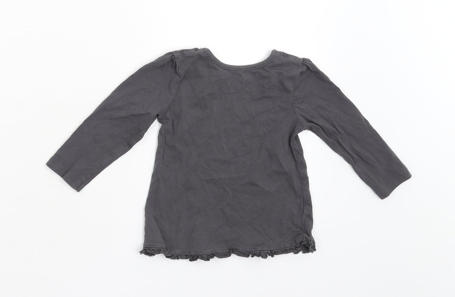 George Baby Grey   Basic T-Shirt Size 9-12 Months