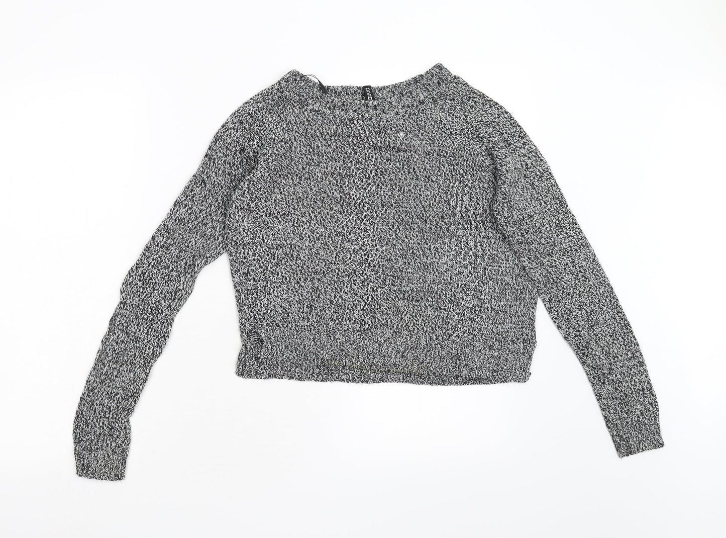 Divided Womens Grey  Knit Pullover Jumper Size XS