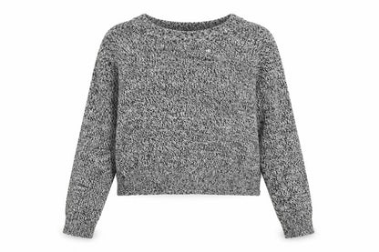 Divided Womens Grey  Knit Pullover Jumper Size XS