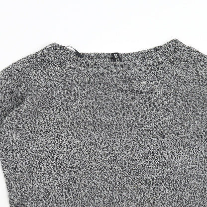 Divided Womens Grey  Knit Pullover Jumper Size XS