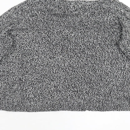 Divided Womens Grey  Knit Pullover Jumper Size XS
