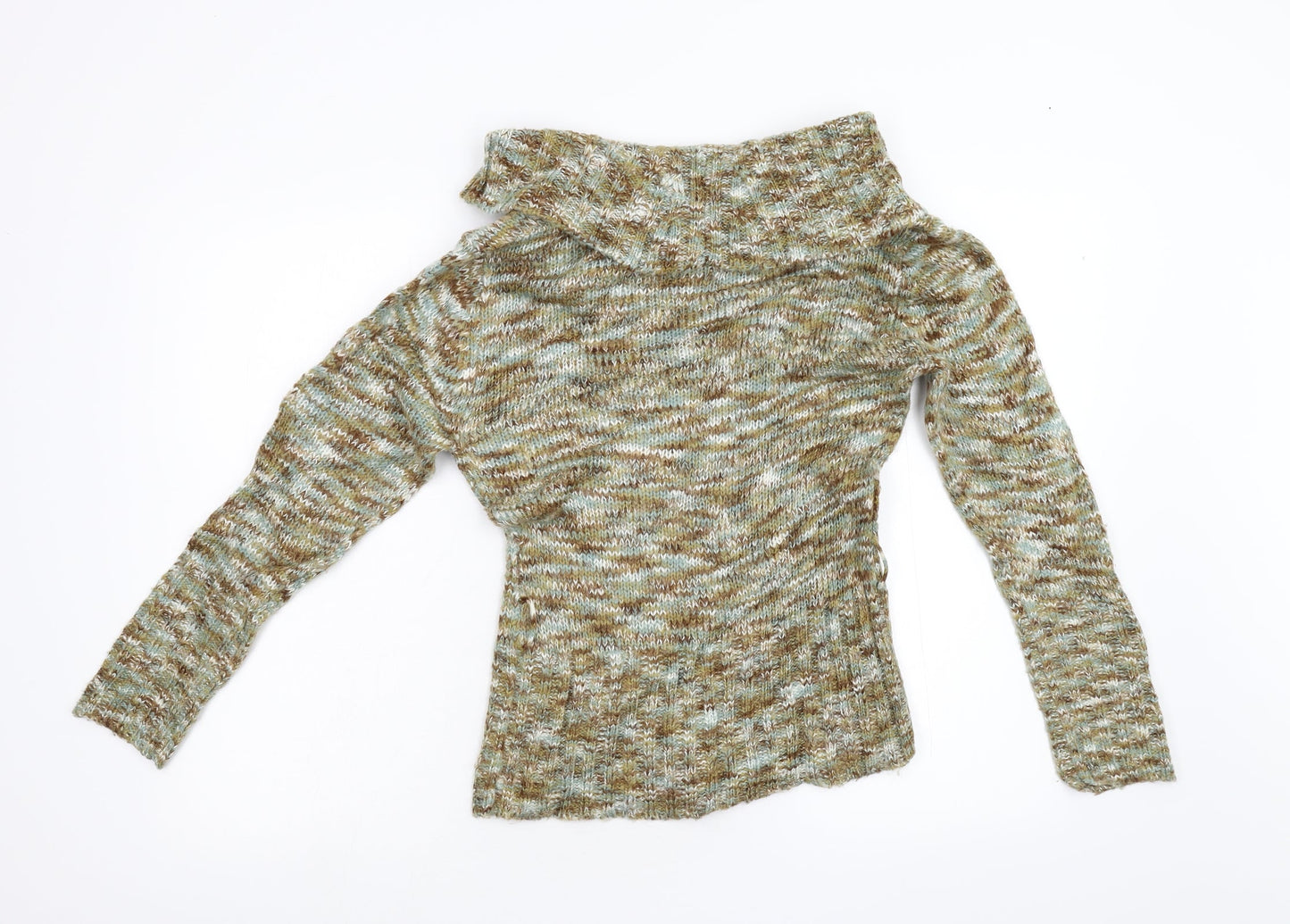 Select Womens Green  Knit Pullover Jumper Size M
