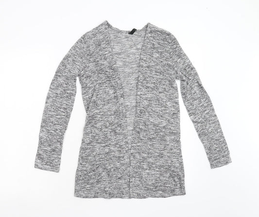 Divided Womens Grey  Knit Cardigan Jumper Size XS