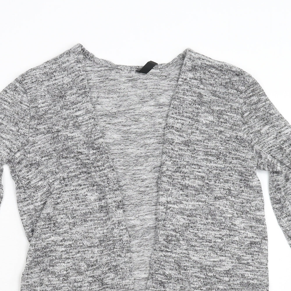 Divided Womens Grey  Knit Cardigan Jumper Size XS