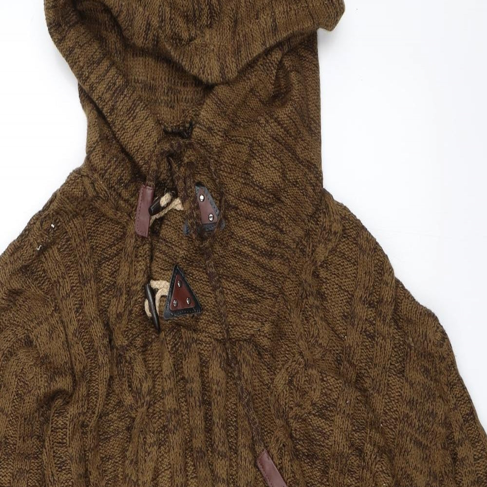 Preworn Womens Brown   Pullover Hoodie Size XL