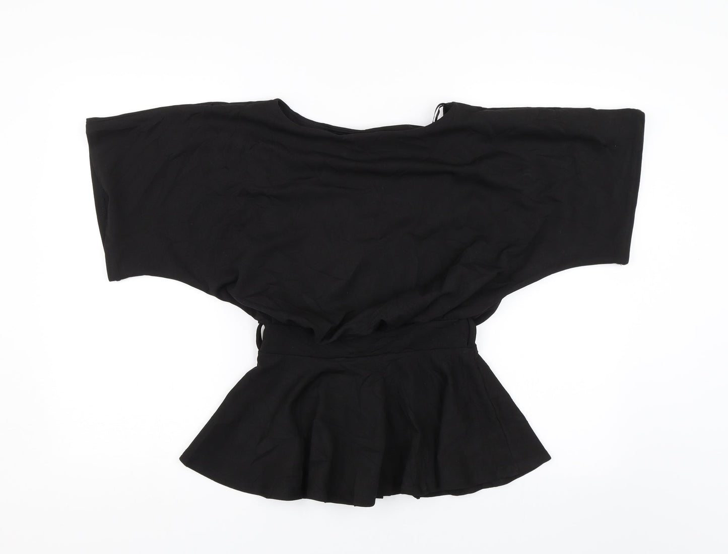 New Look Womens Black   Basic Blouse Size 8
