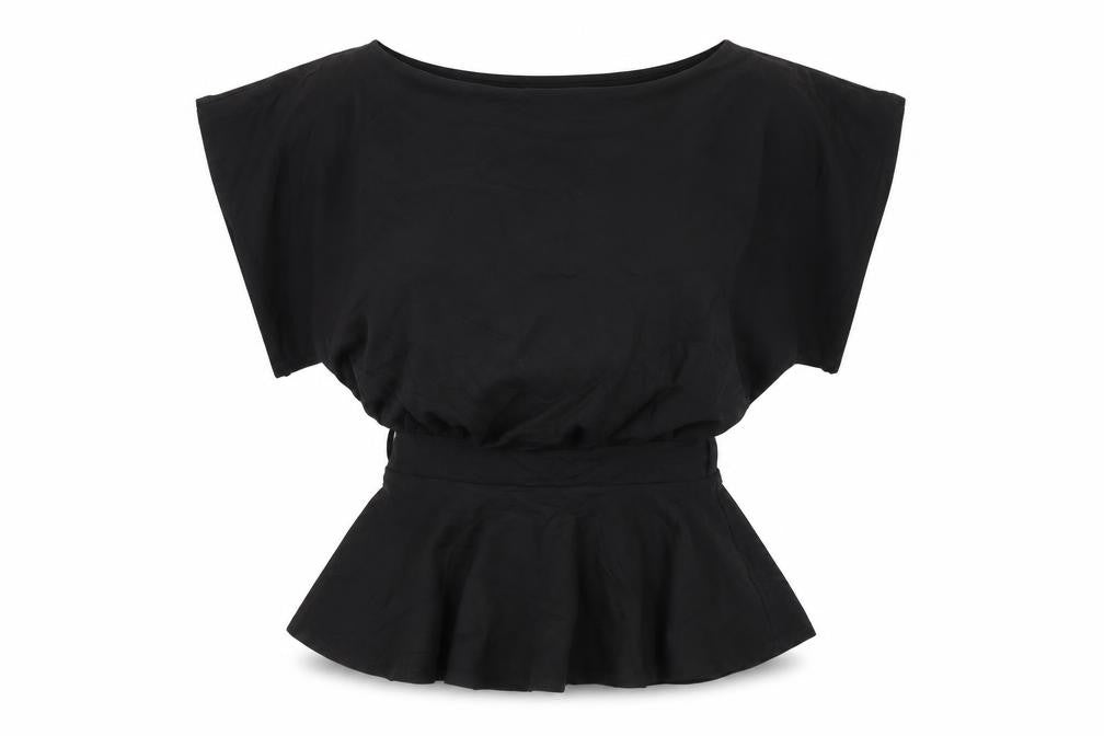 New Look Womens Black   Basic Blouse Size 8