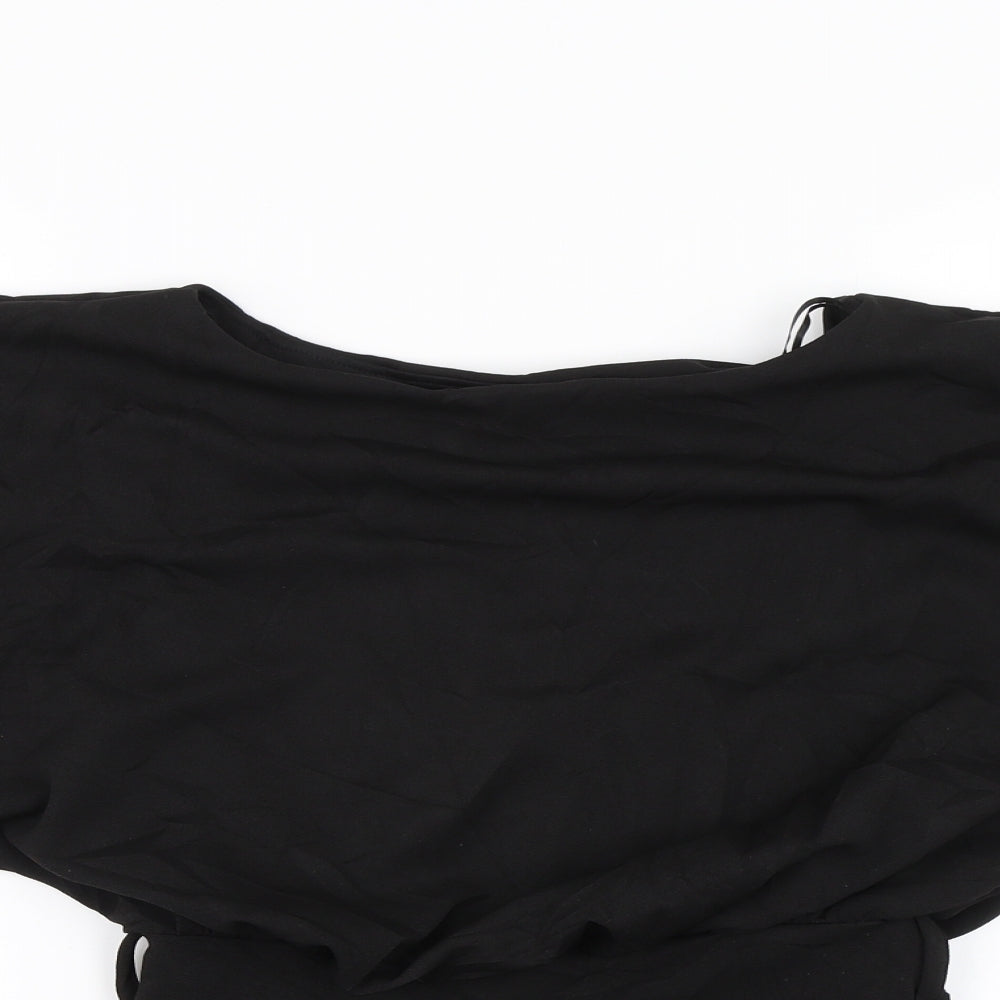 New Look Womens Black   Basic Blouse Size 8
