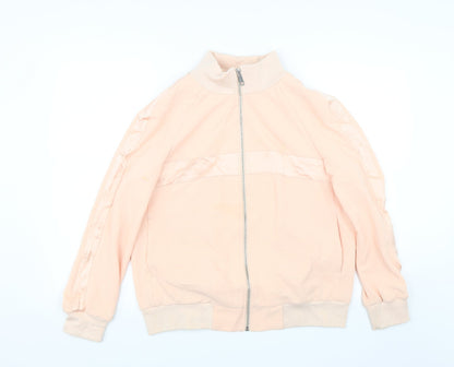 Next Womens Orange   Full Zip Jumper Size 14
