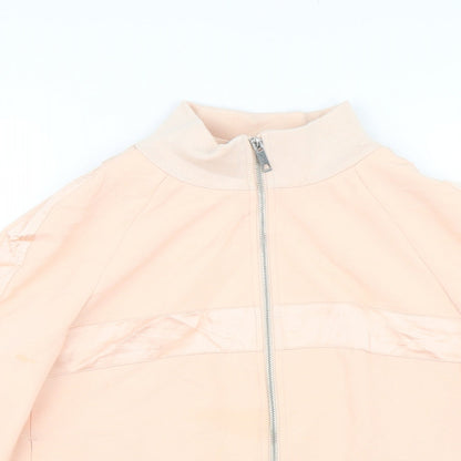 Next Womens Orange   Full Zip Jumper Size 14