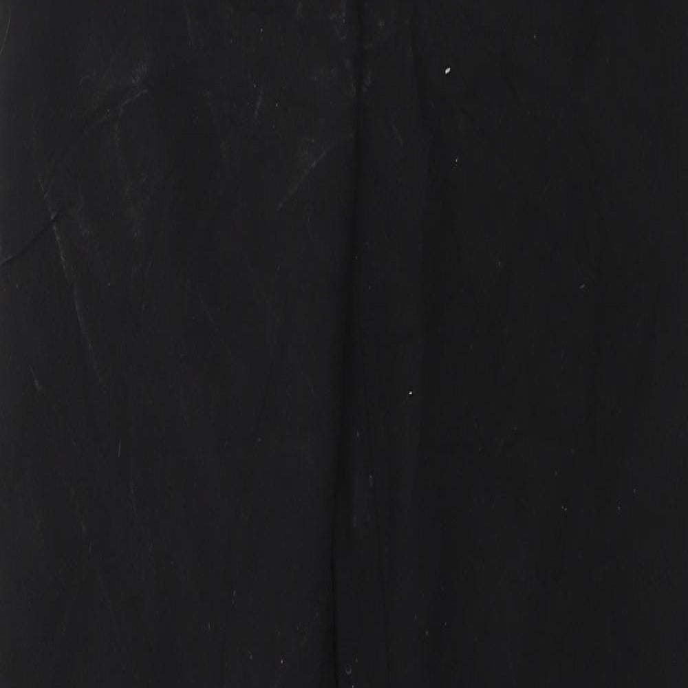 Topshop Womens Black   Dress Pants Trousers Size 8 L26 in